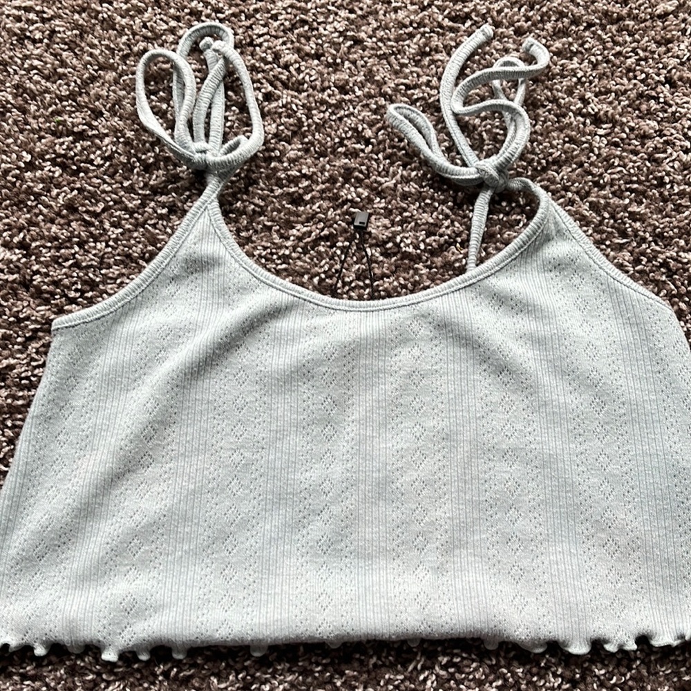 Blue Garage Tank Top
